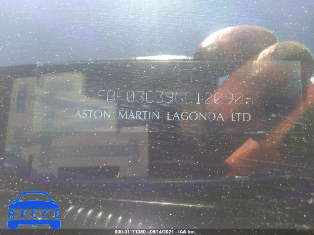 2009 ASTON MARTIN VANTAGE  SCFBF03C39GC12090 image 8