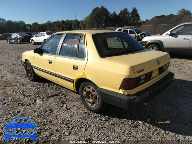 1989 DODGE SHADOW  1B3BP48KXKN592077 зображення 2