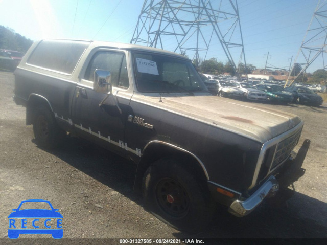 1985 DODGE RAMCHARGER AW-100 1B4GW12T1FS658205 image 0