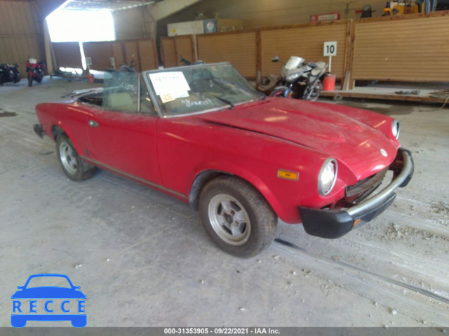 1981 FIAT SPIDER  ZFA124CS000177557 Bild 0