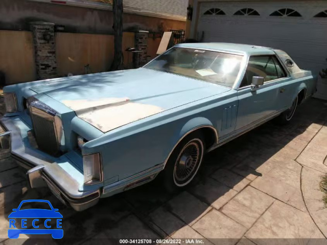 1979 LINCOLN CONTINENTAL 9Y89S698554 зображення 1