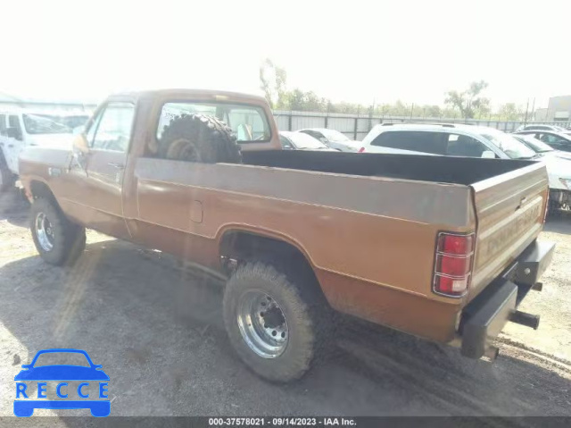 1986 DODGE W-SERIES W200/W250 1B7KW24W3GS081883 image 2