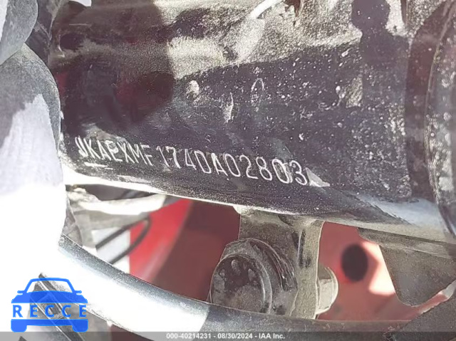 2004 KAWASAKI EX250 F JKAEXMF174DA02803 Bild 9